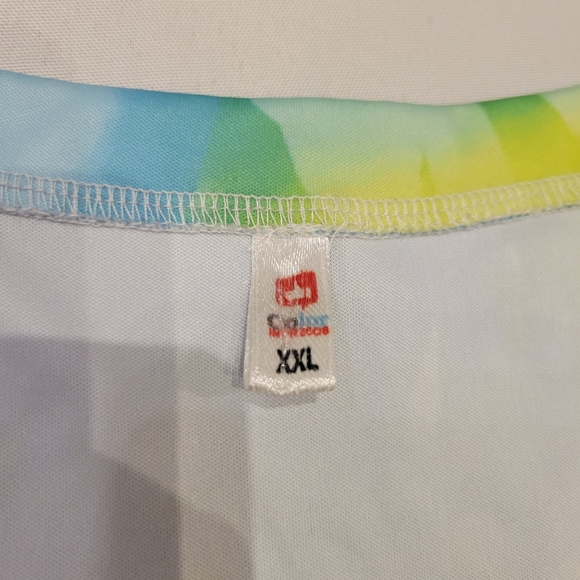 Jen Callahan Unisex T-shirt Size XXL Heron Watercolor Short Sleeve Art to Wear - Picture 8 of 11